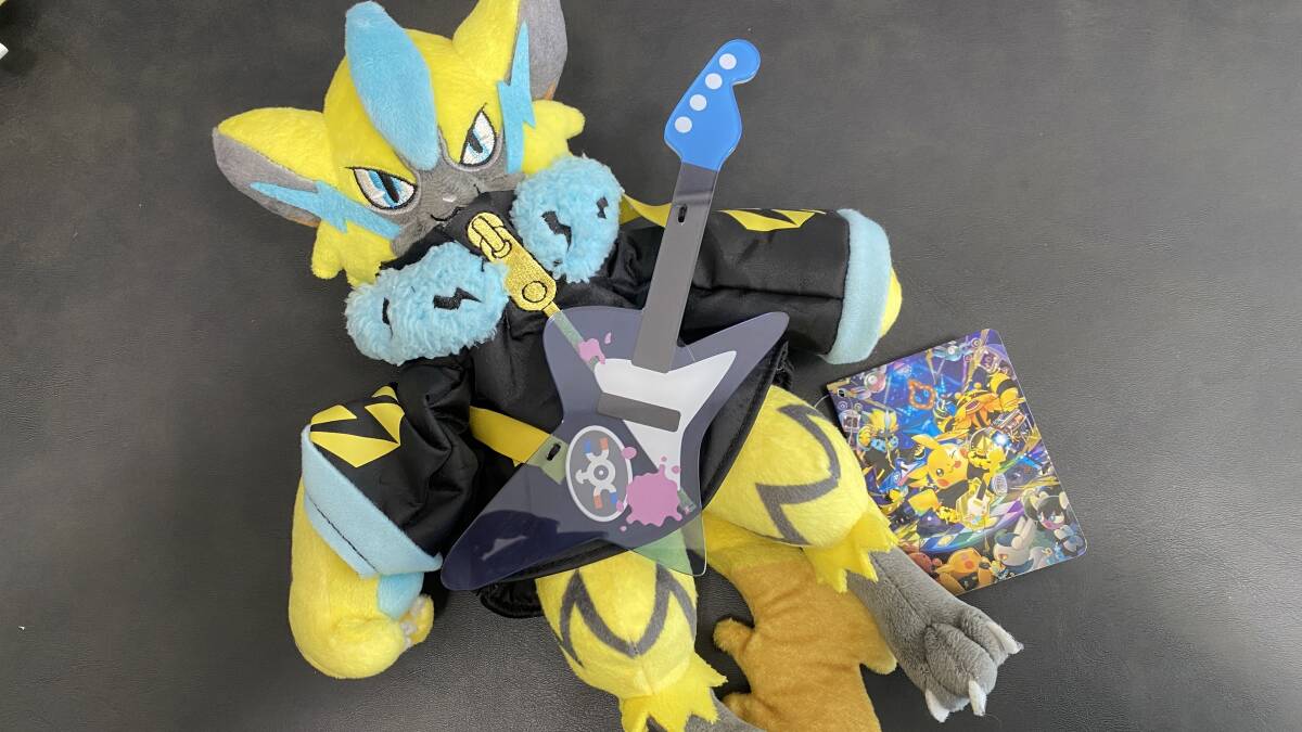 ゼラオラ！ポケモンセンターオリジナル「ぬいぐるみ ポケモンバンドフェス ゼラオラ」ギター 