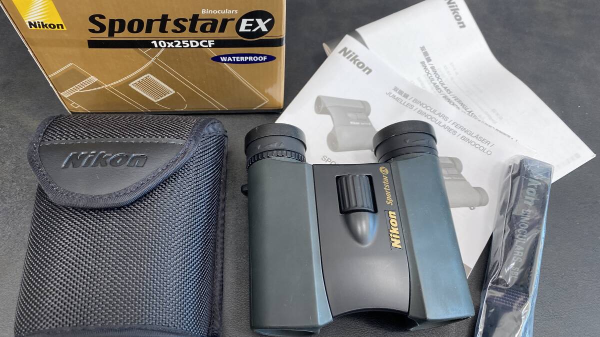 (美品）Nikon ニコン Sportstar スポーツスター EX 10x25DCF WATERPROOF 双眼鏡