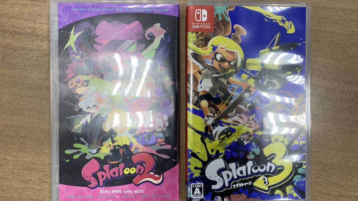 Nintendo Switch スプラトゥーン2 スプラトゥーン3 ソフト 2点セット