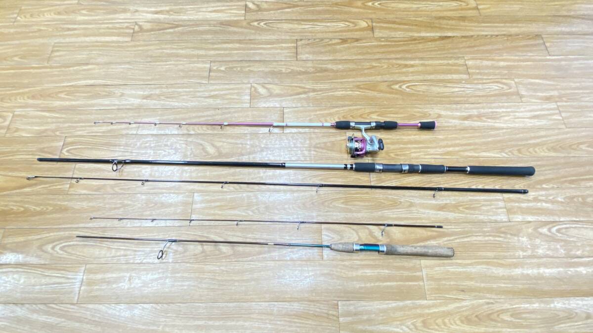 DAIWA◆ロッド/PHANTOM/PH-TR 2nd/66L　他釣り竿まとめ売り