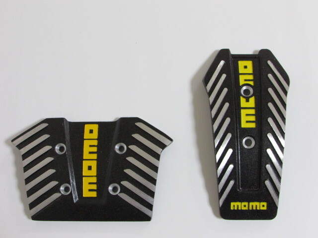 MOMO モモ ペダルセット ブラック NERO ネロ AT用