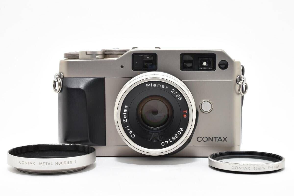 【プラナー付き 良品】コンタックス CONTAX G1＋PLANAR 35mm F2 カメラ レンズ 1円 #11418