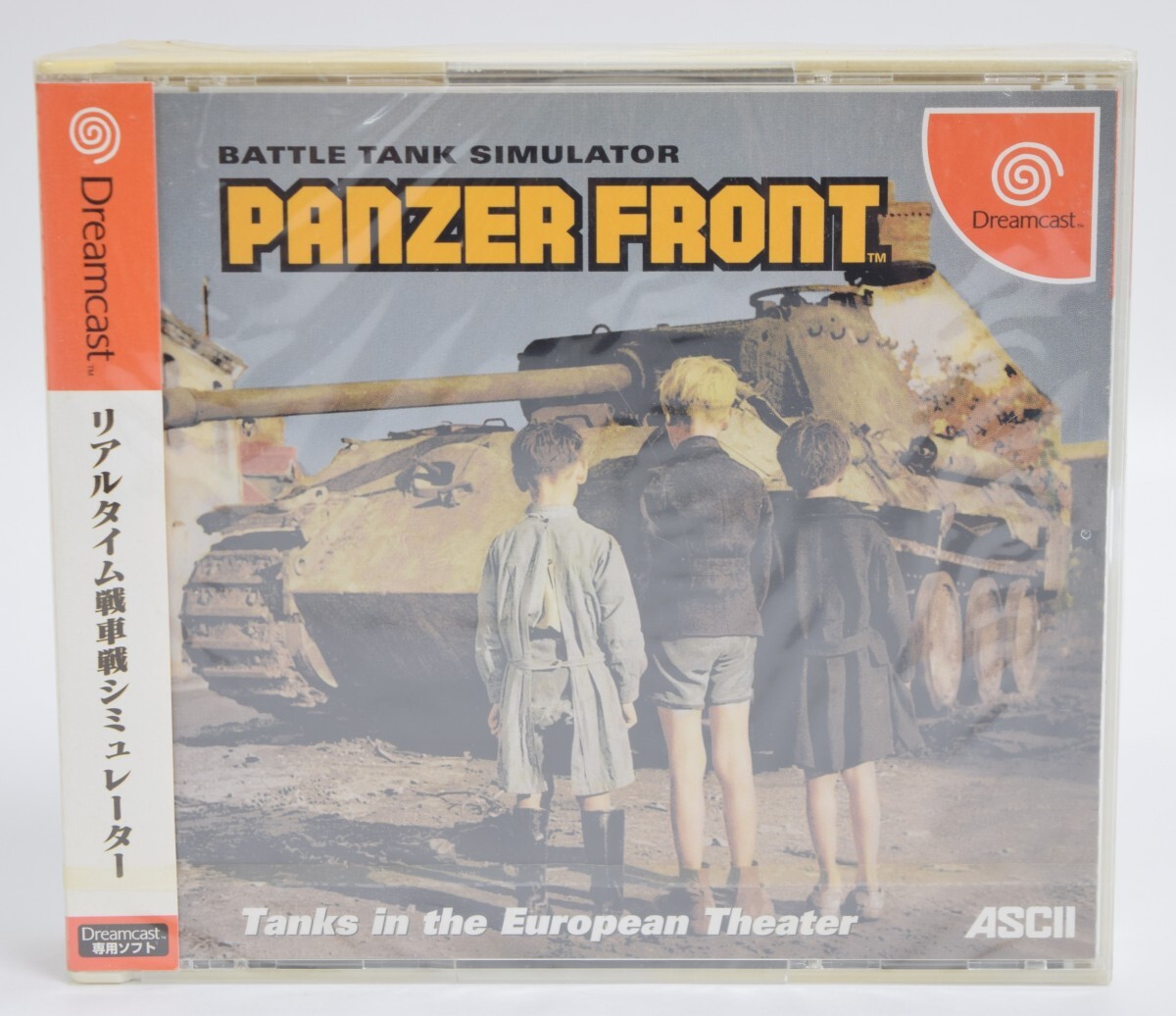 未開封 帯付 DC ドリームキャスト PANZER FRONT パンツァーフロント リアルタイム 戦車戦 シュミレーター セガ ゲーム レトロ RT-561K/012