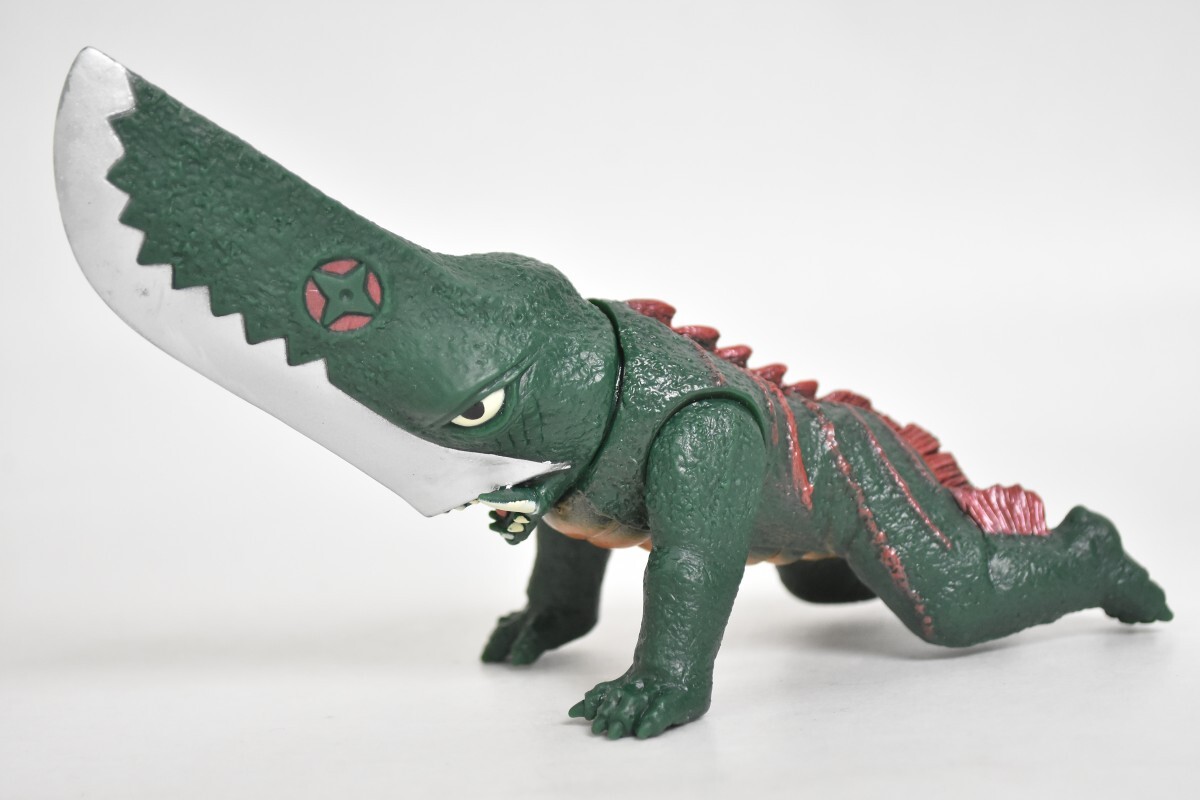 BANDAI バンダイ 大映 大怪獣 ガメラ 怪獣 ギロン 1998 ソフビ フィギュア 番犬怪獣 用心棒 KADOKAWA RT-394G/002