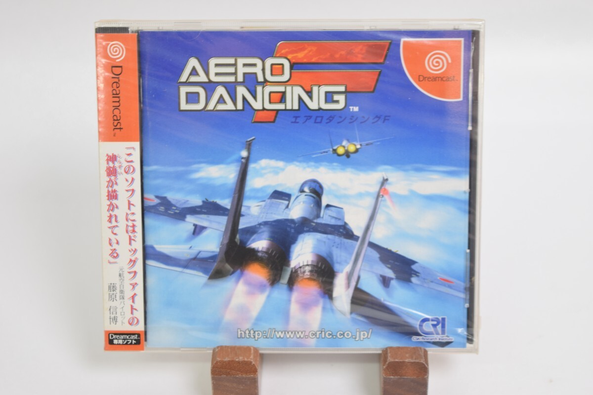 未開封 帯付 DC ドリームキャスト エアロダンシングF AERO DANCING F CSK総合研究所 CRI フライト シミュレーション ゲーム RT-690T/012