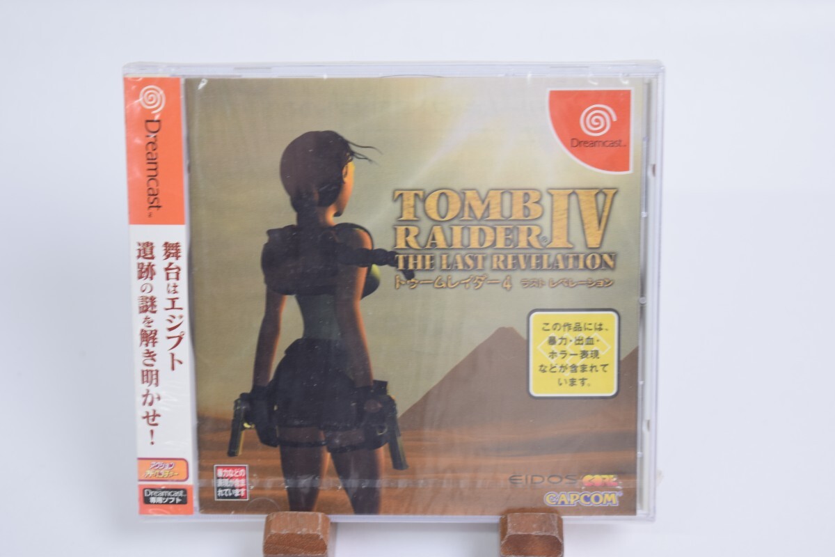 未開封 帯付 DC ドリームキャスト トゥームレイダー4 TOMBRAIDER Ⅳ ラストレベレーション アクション カプコン CAPCOM ゲーム RT-689T/012