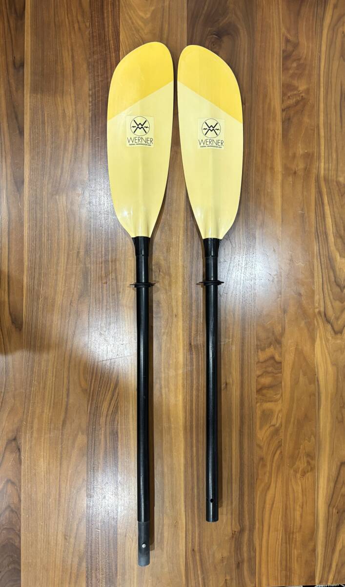 【送料無料】ワーナー パドル 2ピース ストレートシャフト 230cm レギュラーシャフト カヤック