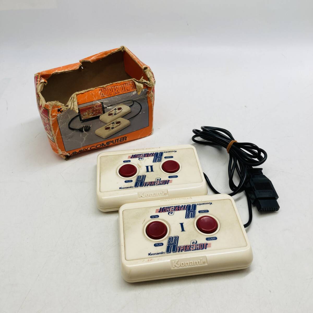 【P-E】KONAMI コナミ HYPER SHOT ハイパーショット JE506 動作未確認 ジャンク レトロ コントローラー 