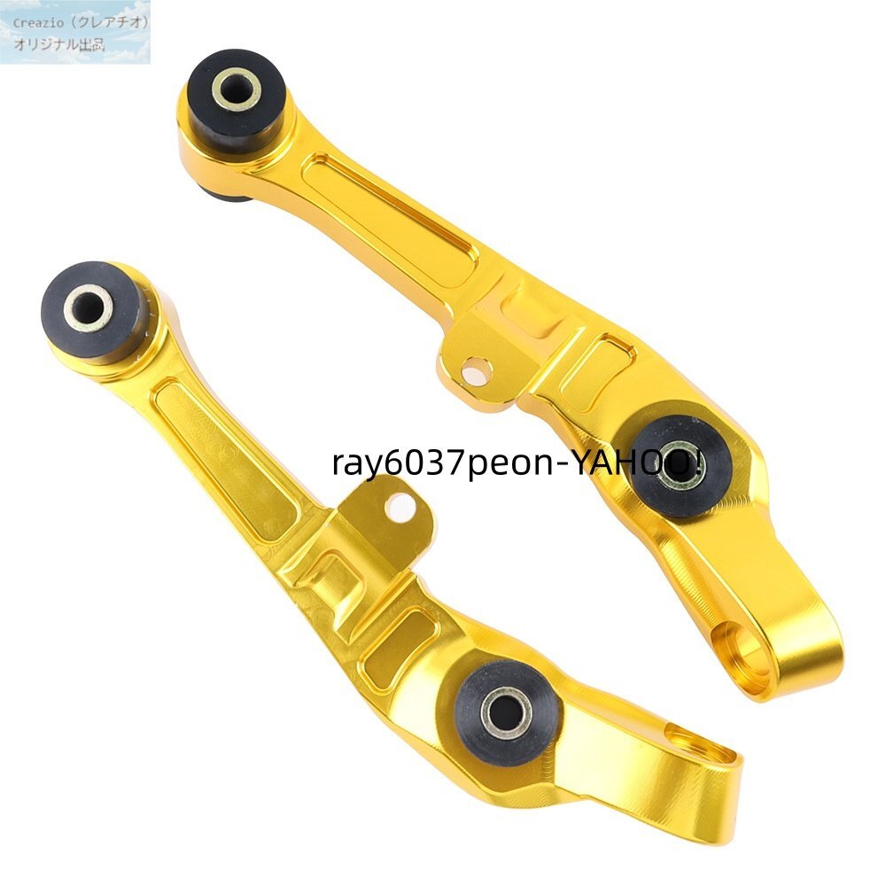 日産 フェアレディZ Z33 / インフィニティ G35 フロント ロアコントロールアーム アルミ製 強化ブッシュ 左右セット 03-07年