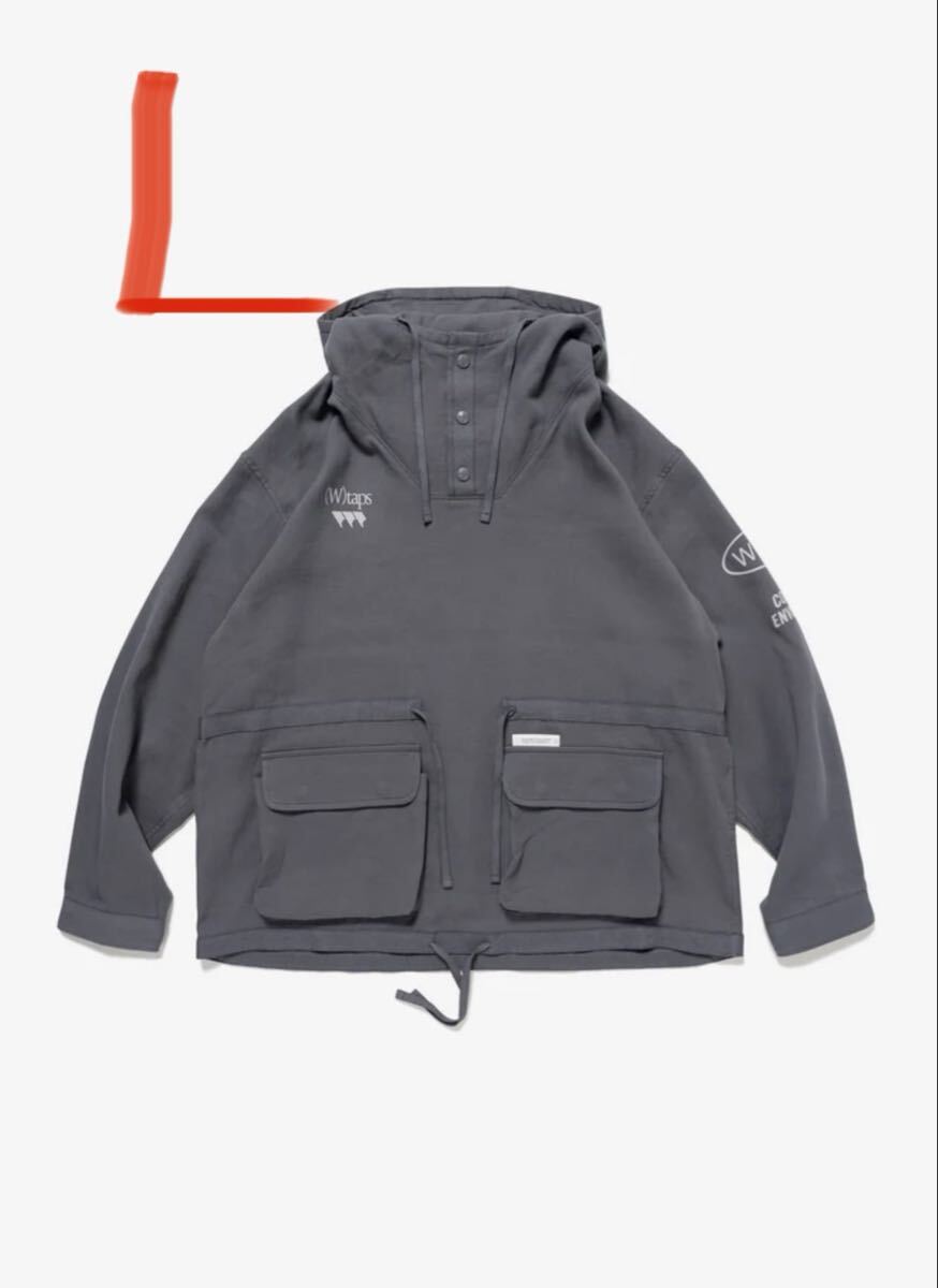 【L】Wtaps 26ss CHAMBER / LS / CHARCOAL