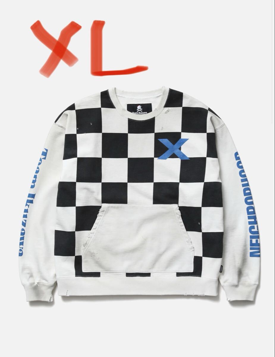 【XL】NEIGHBORHOODNH X TEAM IKUZAWA . SAVAGE SWEAT SHIRT LS