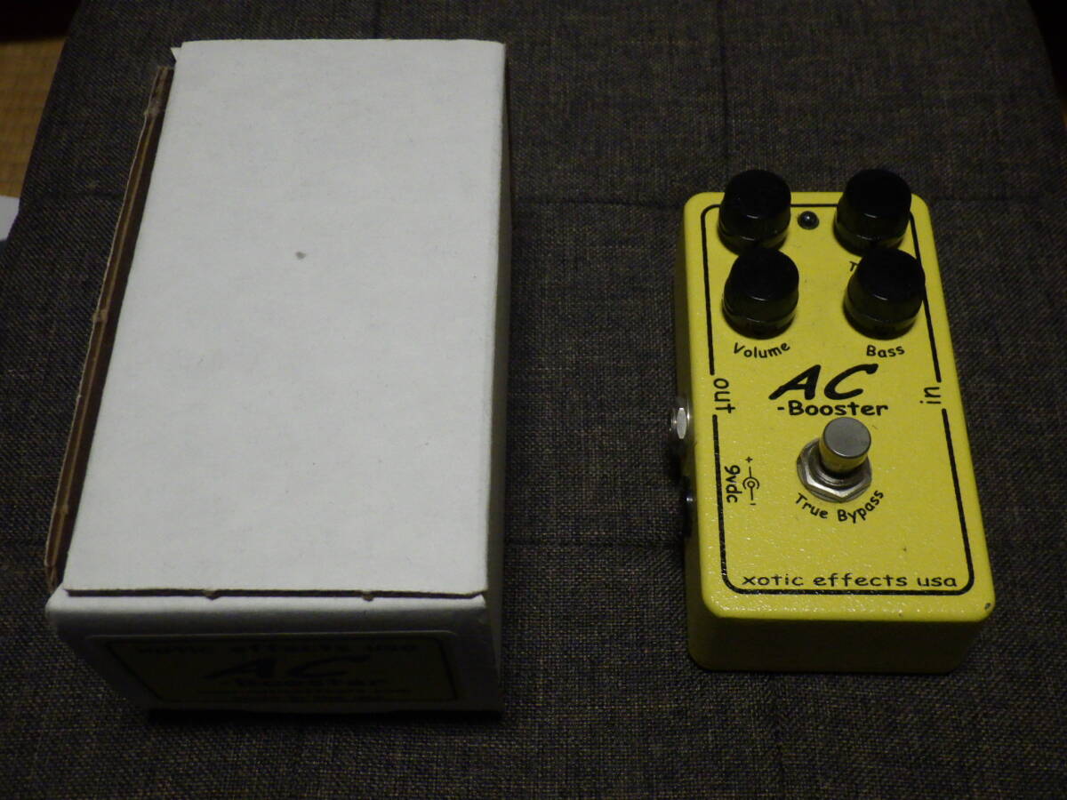 ◇◇◇　xotic AC ブースター　中古　◇◇◇