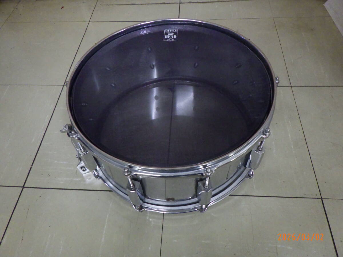 ◇◇◇　Pearl スネア　スチールシェル　ジャンク　中古　◇◇◇