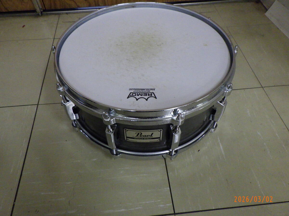 ◇◇◇　Pearl スネア　メイプルシェル　6インチ　中古　◇◇◇