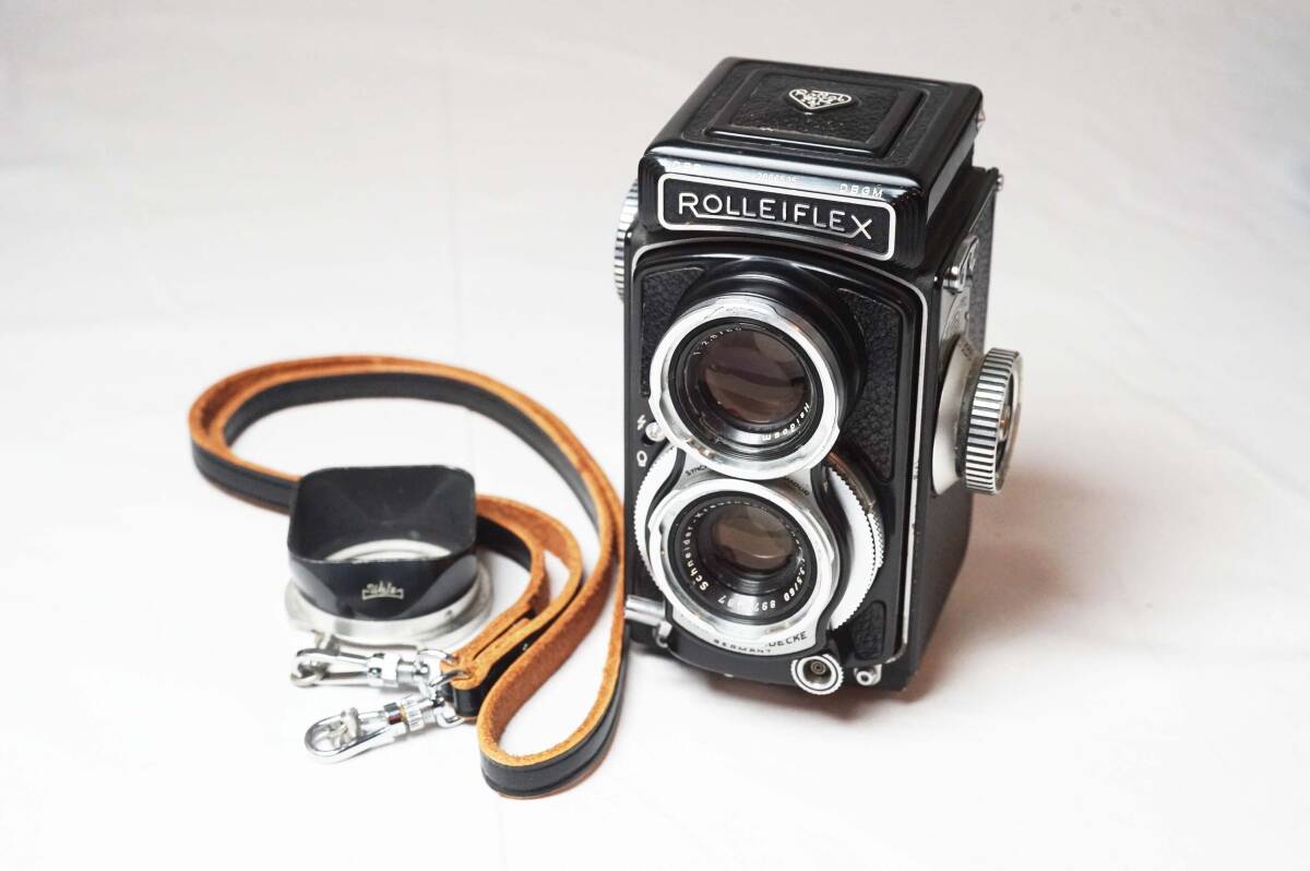 Franke＆Heidecke Rollei ROLLEIFLEX 4×4 Black ベビーローライ ブラックベビーローライ 戦後 2眼レフ 動作未確認
