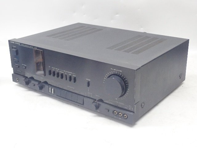 ALPINE/LUXMAN 真空管ハイブリッドプリメインアンプ LV-105 アルパイン ラックスマン ¶ 7393B-1
