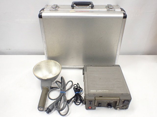 COMET コメット PMT-1200 ストロボジェネレーター/PMT-12H ヘッド ケース付き ￡ 75774-1