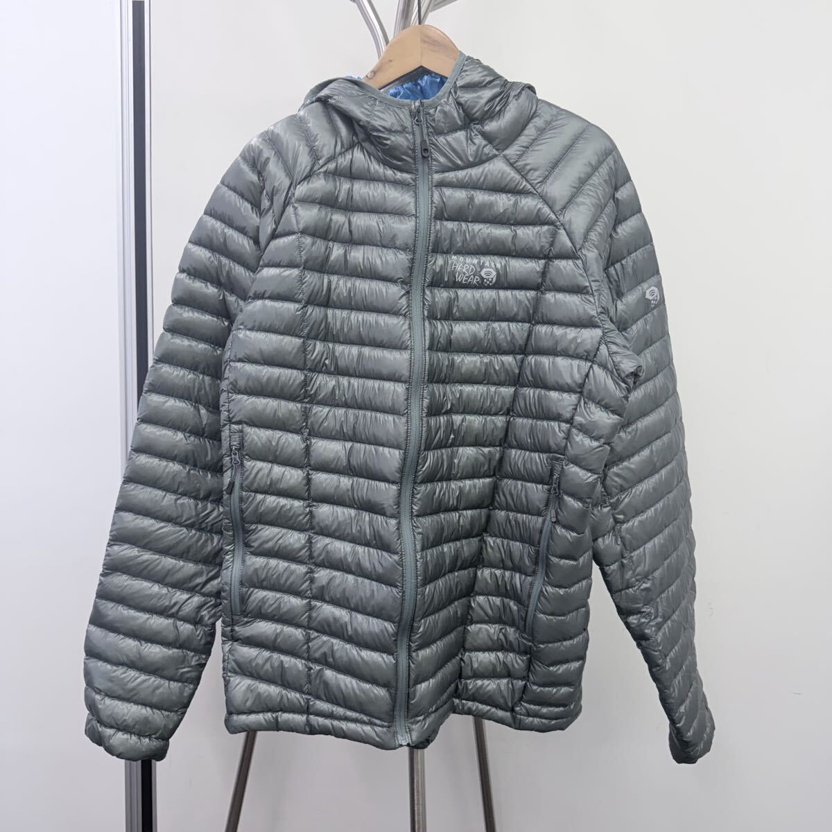 【MOUNTAIN HARD WEAR】美品 マウンテンハードウェア ゴーストウィスパラーダウンジャケット グリーン XLサイズ