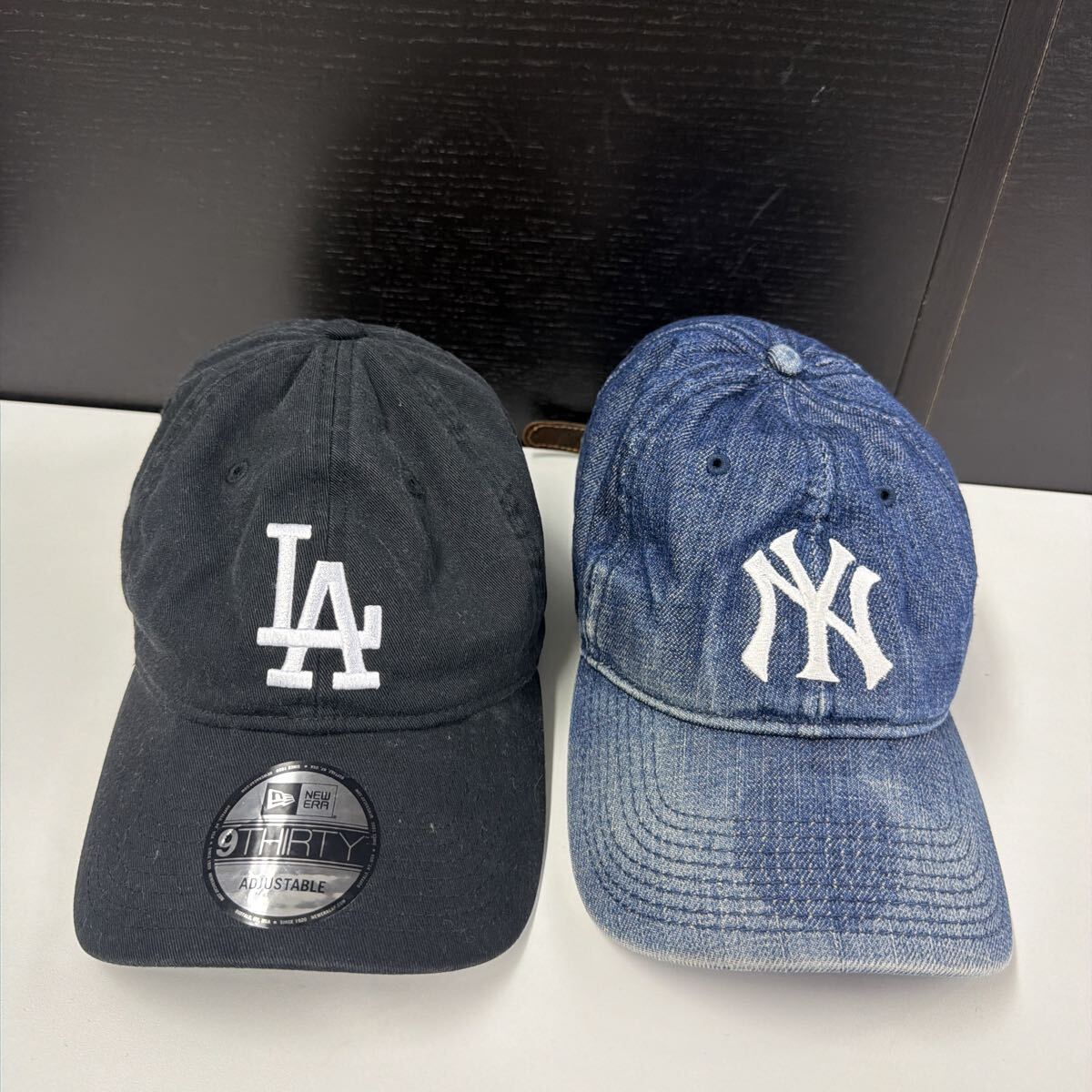 【NEW ERA】ニューエラ 9TWENTY ドジャース ヤンキース ブラック デニム