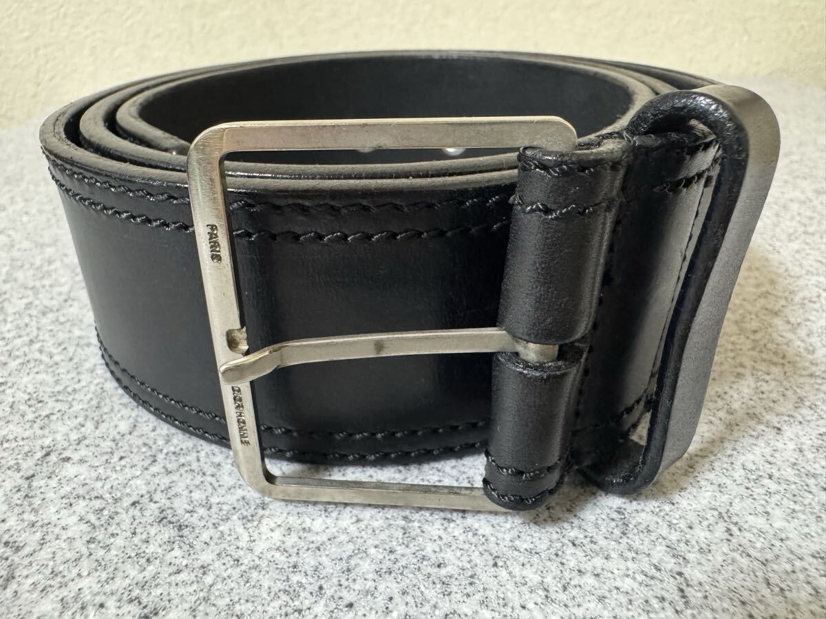 Dior HOMME 04AW VICTIM期 ハトメレザーベルト サイズ90 ディオールオム エディ・スリマン エディ期 ヴィクティム期 イタリア製