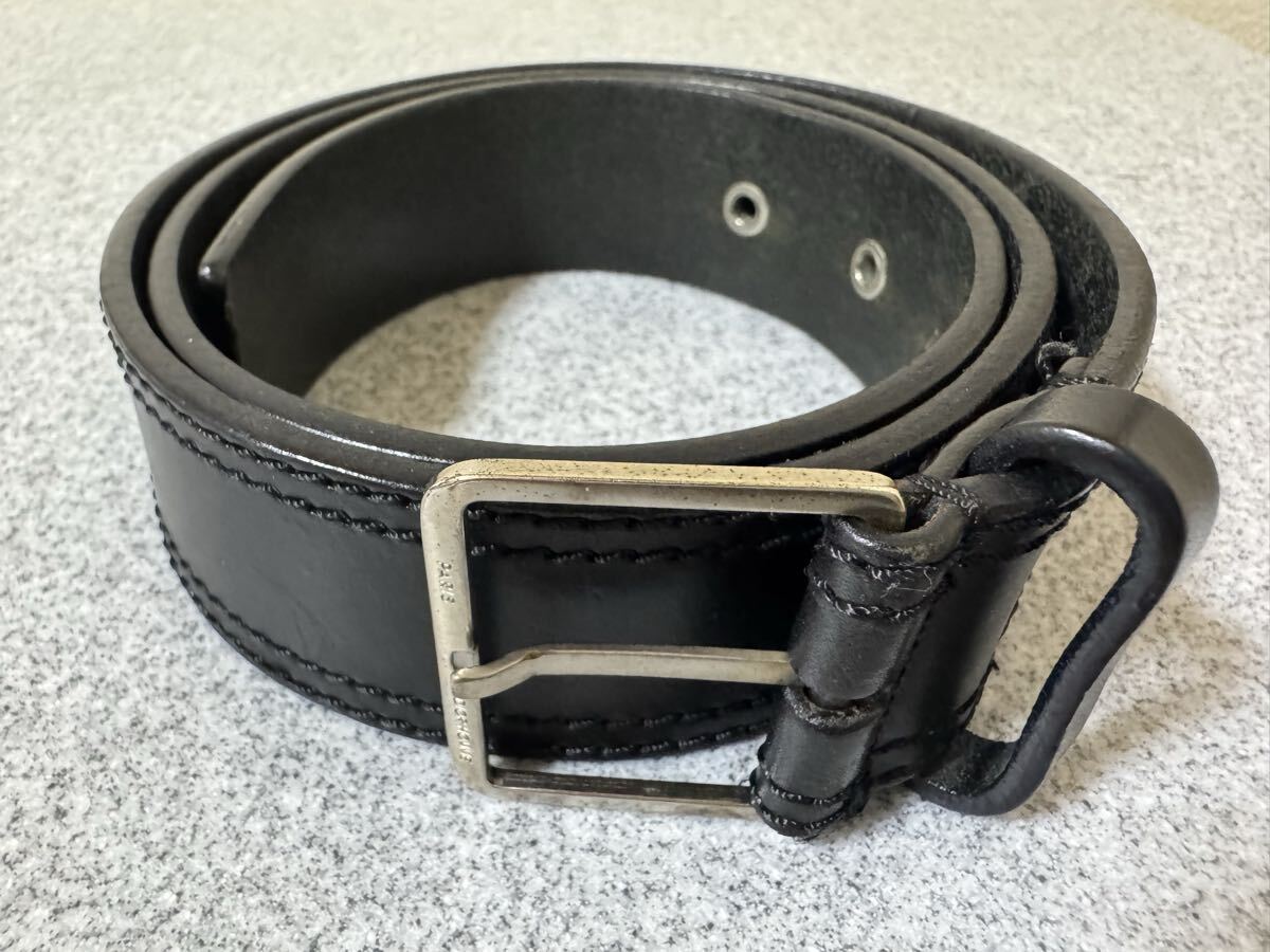 Dior HOMME 04AW VICTIM期 ハトメレザーベルト サイズ85 ディオールオム エディ・スリマン エディ期 ヴィクティム期 イタリア製