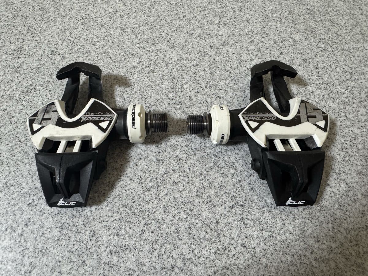 TIMEのCERAMIC SPEED製 セラミックベアリング搭載の最軽量ビンディングペダルのXPRESSO 15です。タイム エクスプレッソ MAVIC ZXELLIUM-PRO