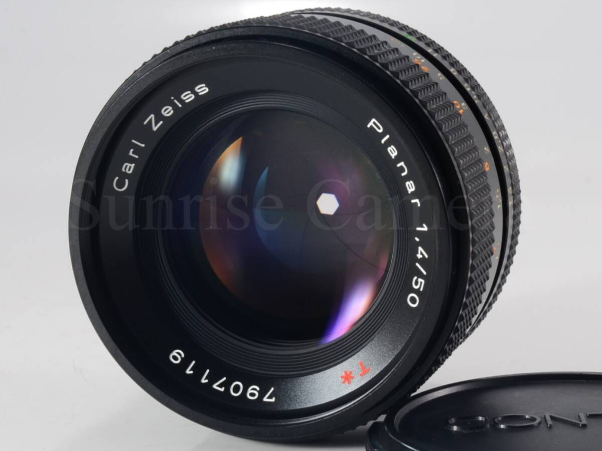 [美品] CONTAX（コンタックス）Carl Zeiss Planar T* 50mm F1.4 MMJ [保証]（60614）