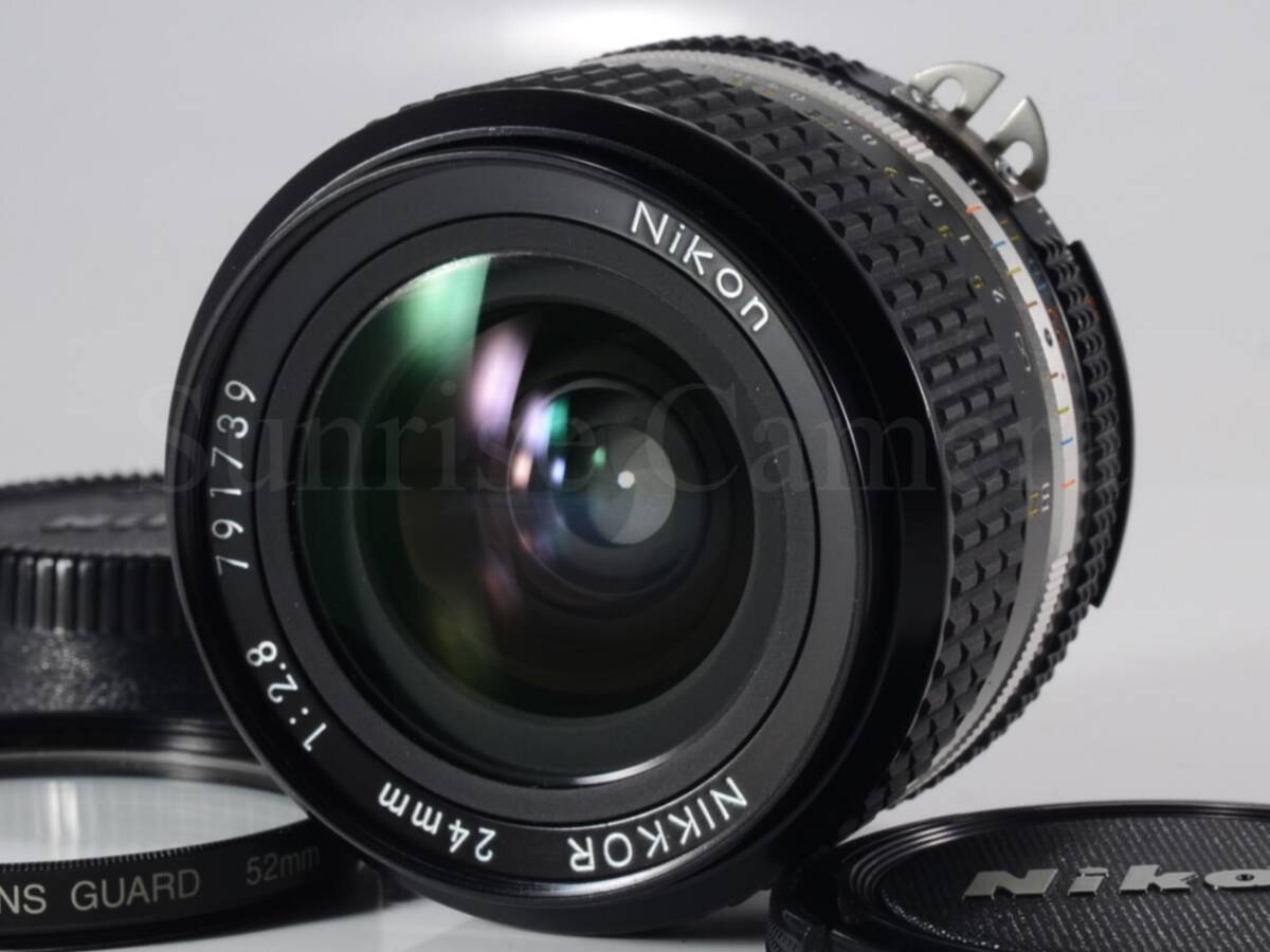 [美品☆空間ごと残す] Nikon（ニコン）Ai-s Nikkor 24mm F2.8（60917）