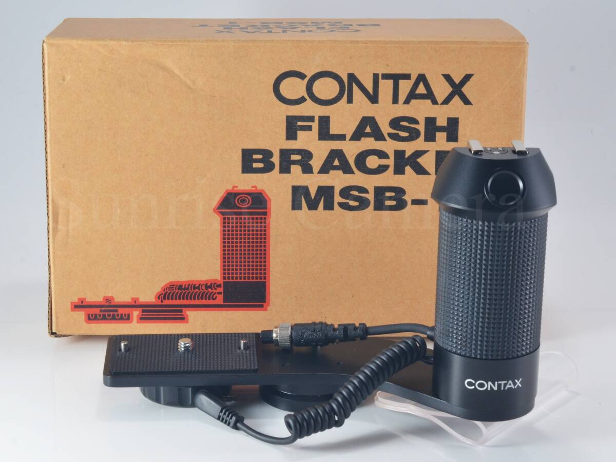 [未使用品] CONTAX (コンタックス) FLASH BRACKET MSB-1 [保証] (60344)