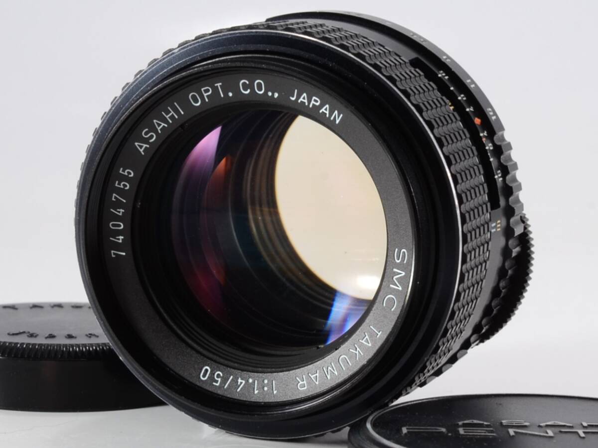 [良品] PENTAX（ペンタックス）SMC TAKUMAR 50mm F1.4 M42（60881）