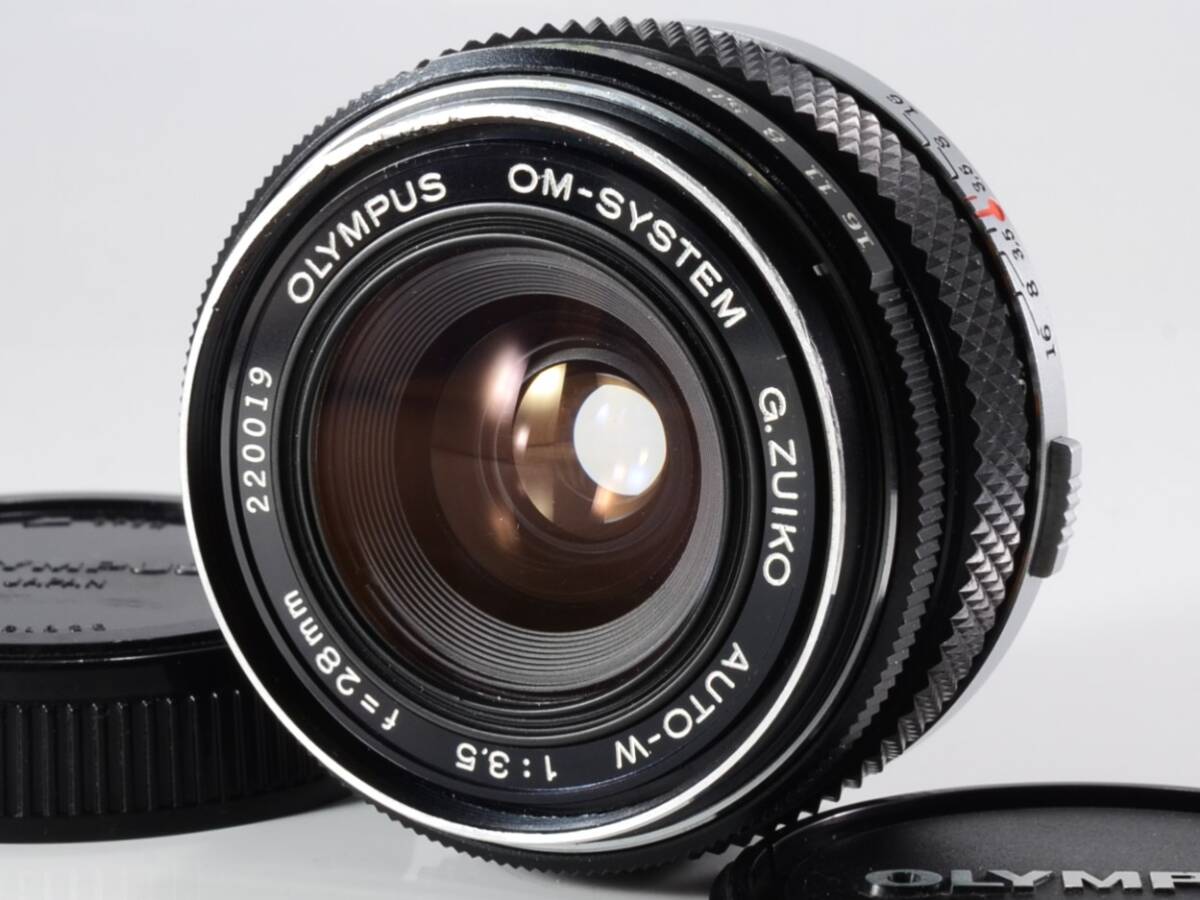 [良品] OLYMPUS（オリンパス）G.Zuiko AUTO-W 28mm F3.5（60889）