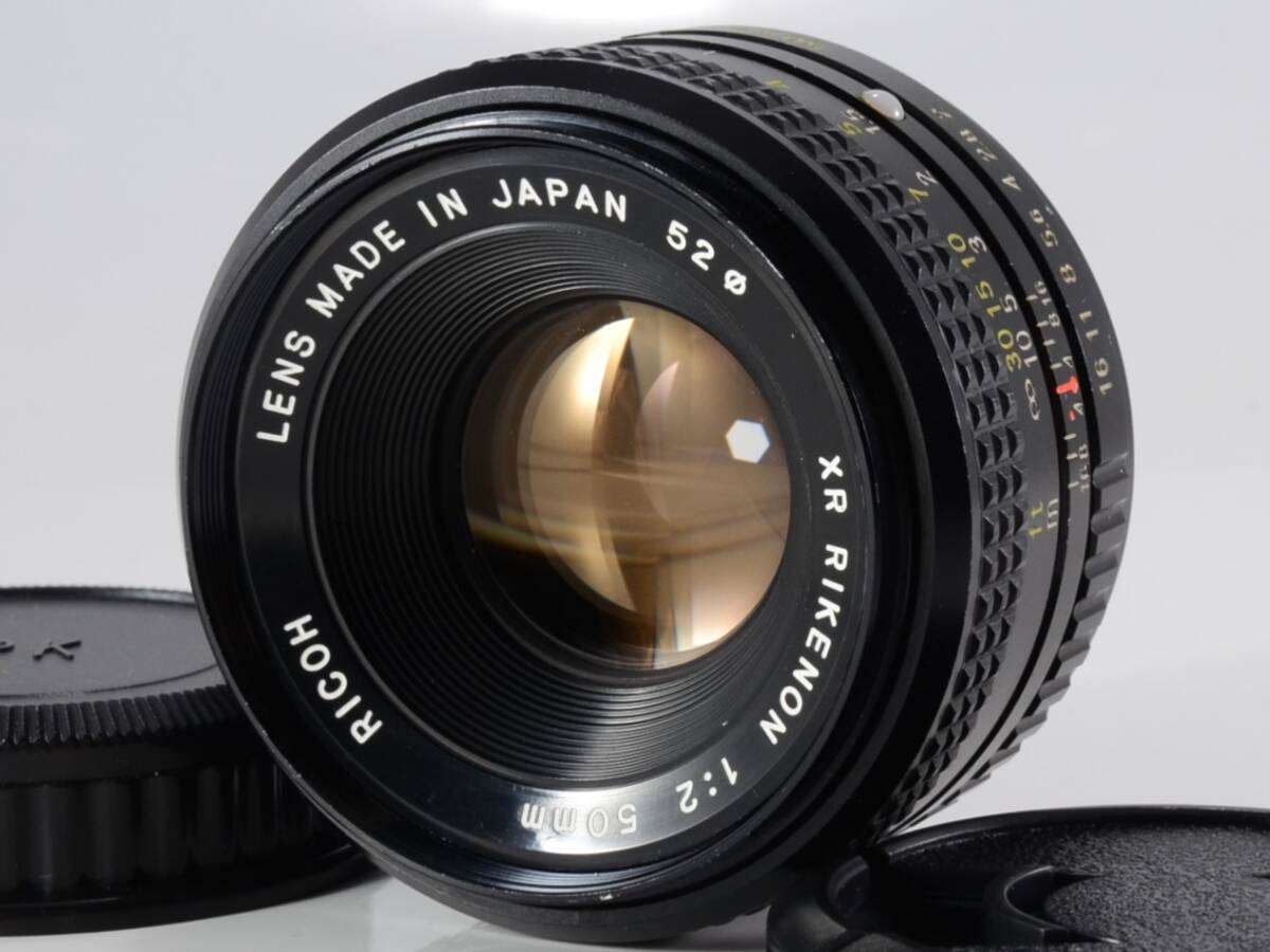 [良品] RICOH（リコー）XR RIKENON 50mm F2 Kマウント（60887）