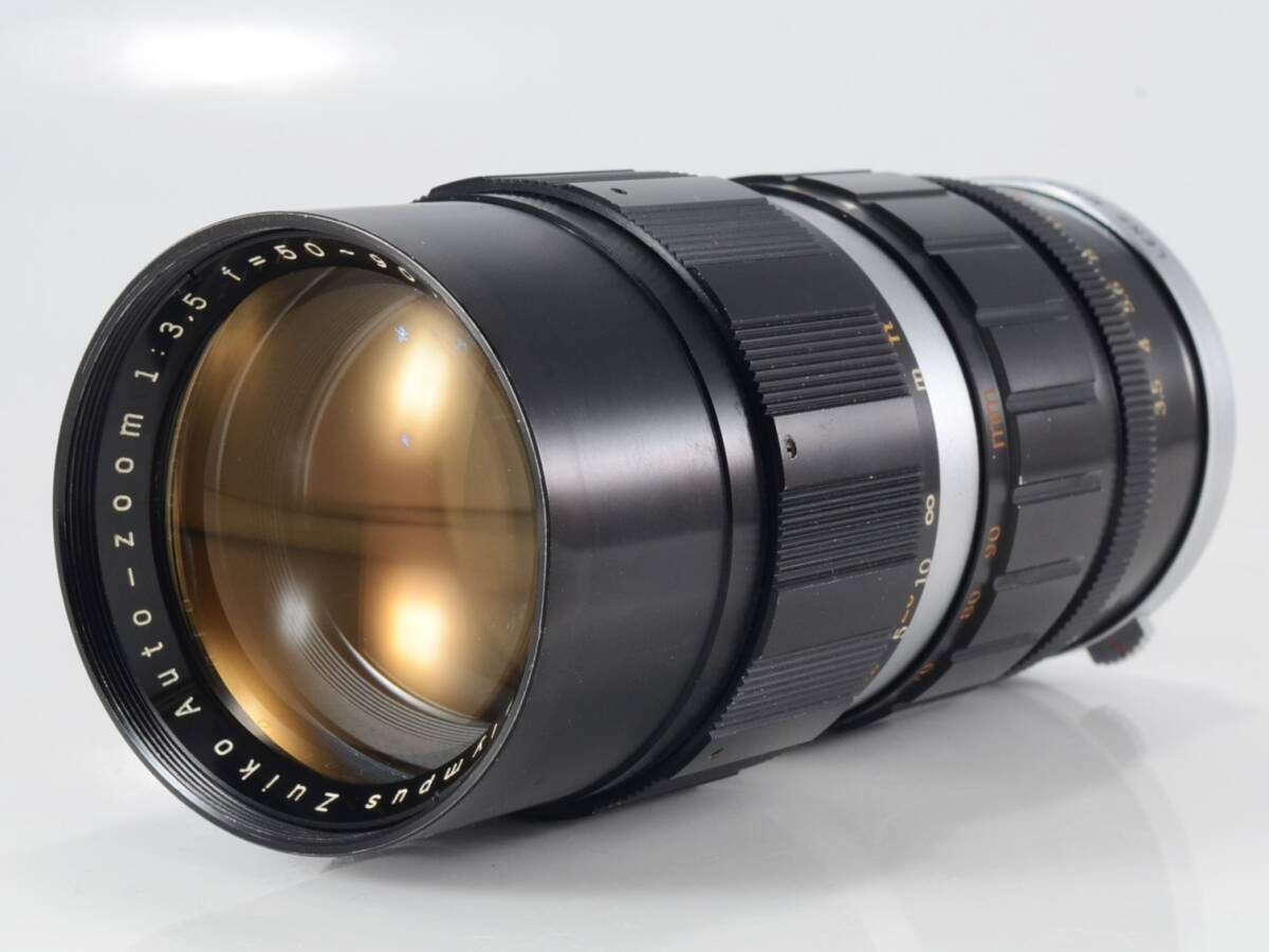 [良品] OLYMPUS（オリンパス）Zuiko Auto zoom 50-90mm F3.5 ペンF,FT用（60965）