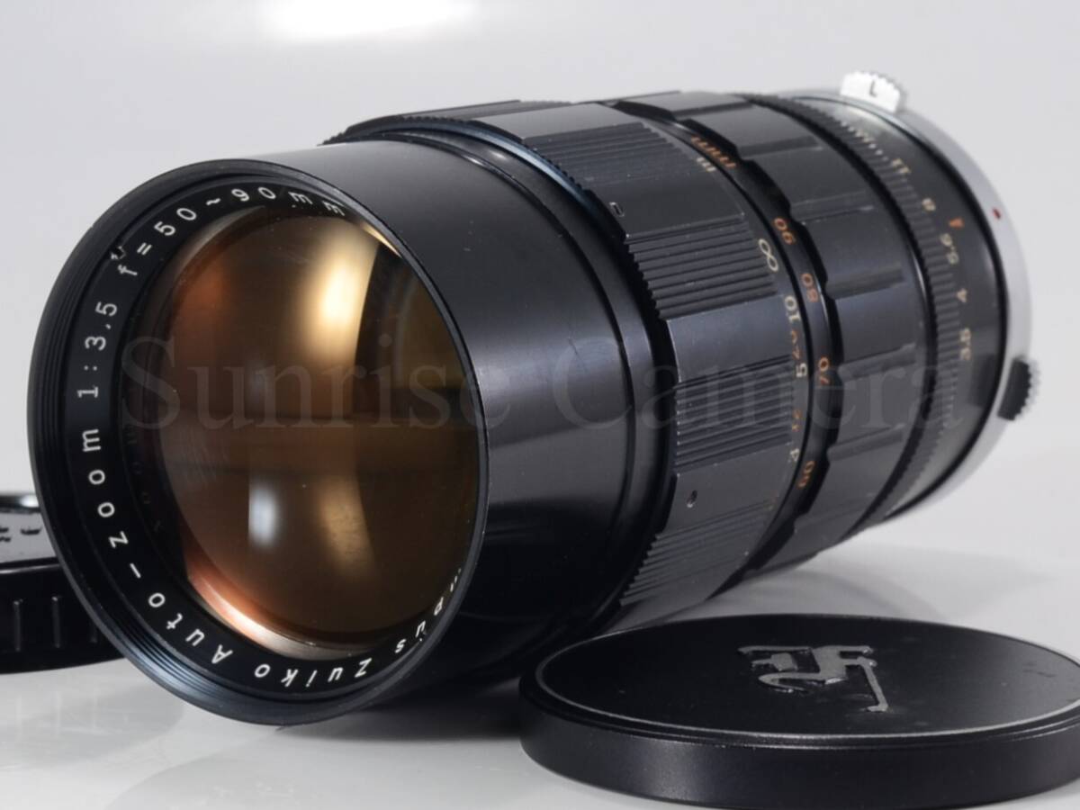 [良品] OLYMPUS（オリンパス）Zuiko Auto zoom 50-90mm F3.5 ペンF,FT用 [保証]（60964）