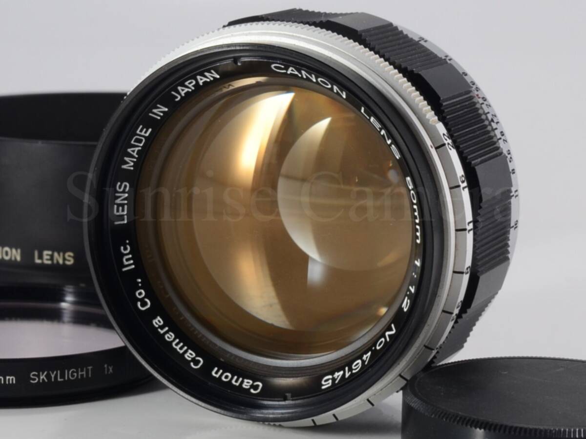 [良品] Canon（キャノン）50mm F1.2 L39 整備済 [保証]（60725）