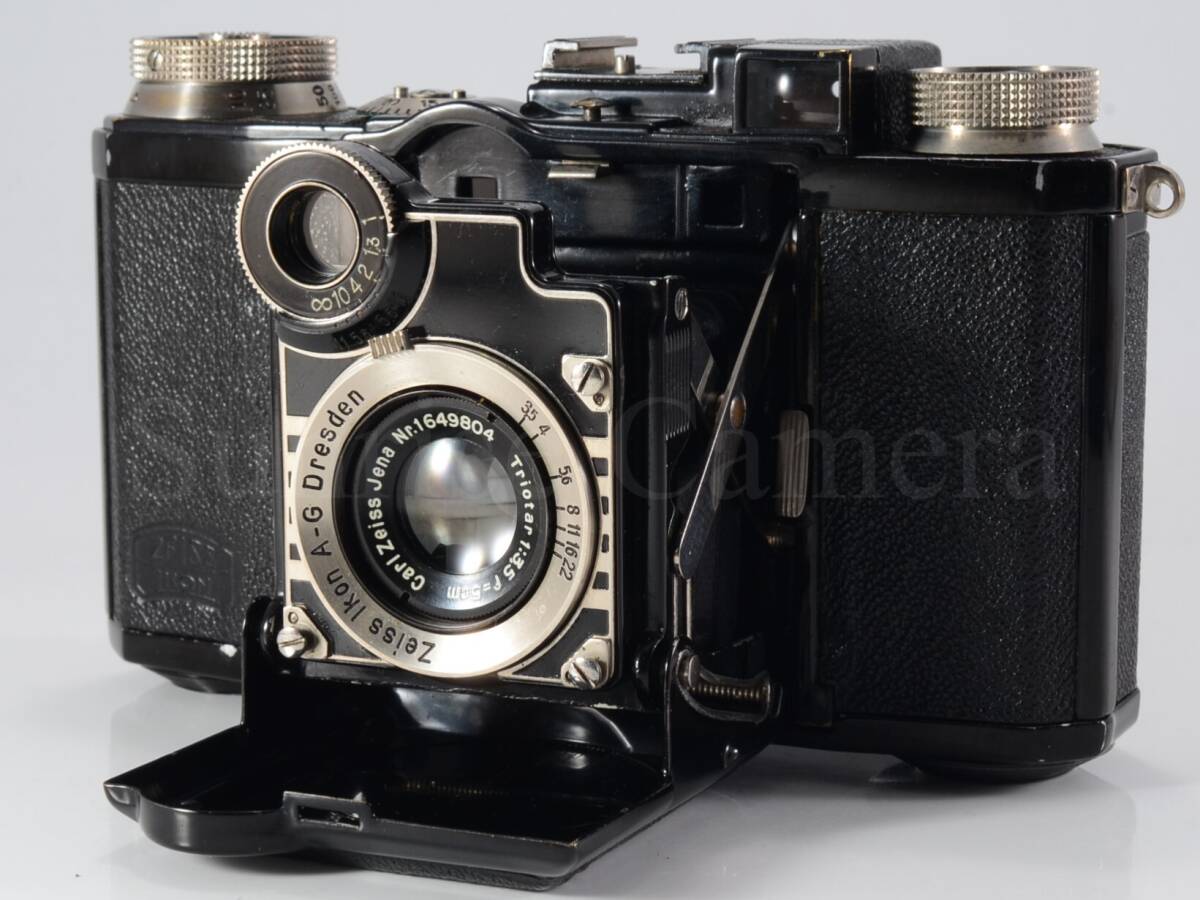 [良品] ZEISS IKON（ツァイス・イコン）Super Nettel I型 / Triotar 5cm F3.5 [保証]（61031）
