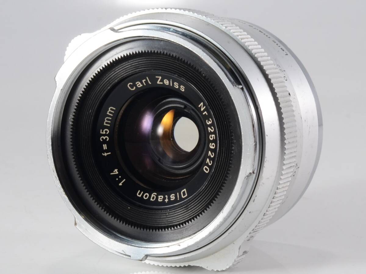 [良品] ZEISS IKON (ツァイスイコン) Carl Zeiss Distagon 35mm F4 コンタレックス用（60680）