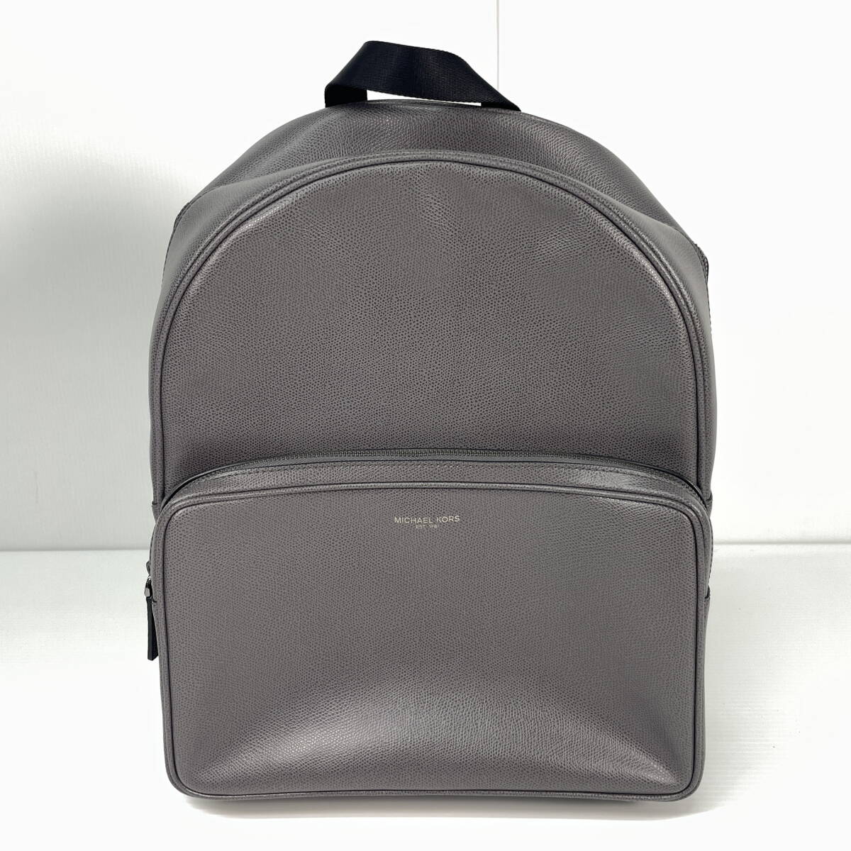 2603M1320 美品 MICHAEL KORS マイケルコース リュック バックパック メンズ レザー グレー
