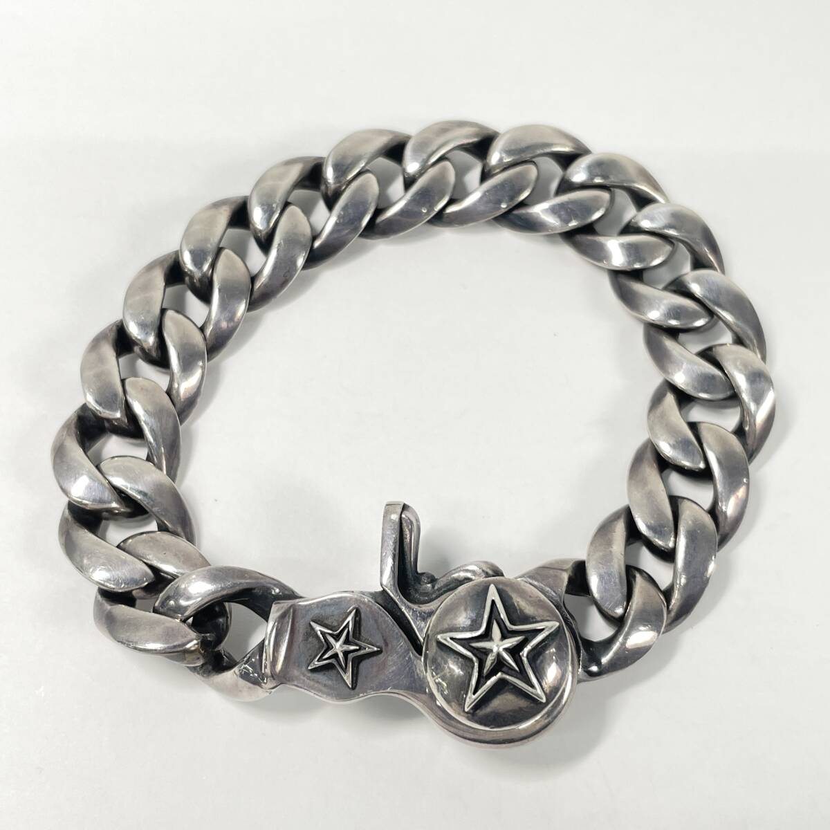 2603M3207 Argent Gleam アージェントグリーム ブレスレット 925刻印有 重量約66.8g 全長約19.2cm 内径約17cm 星 スター