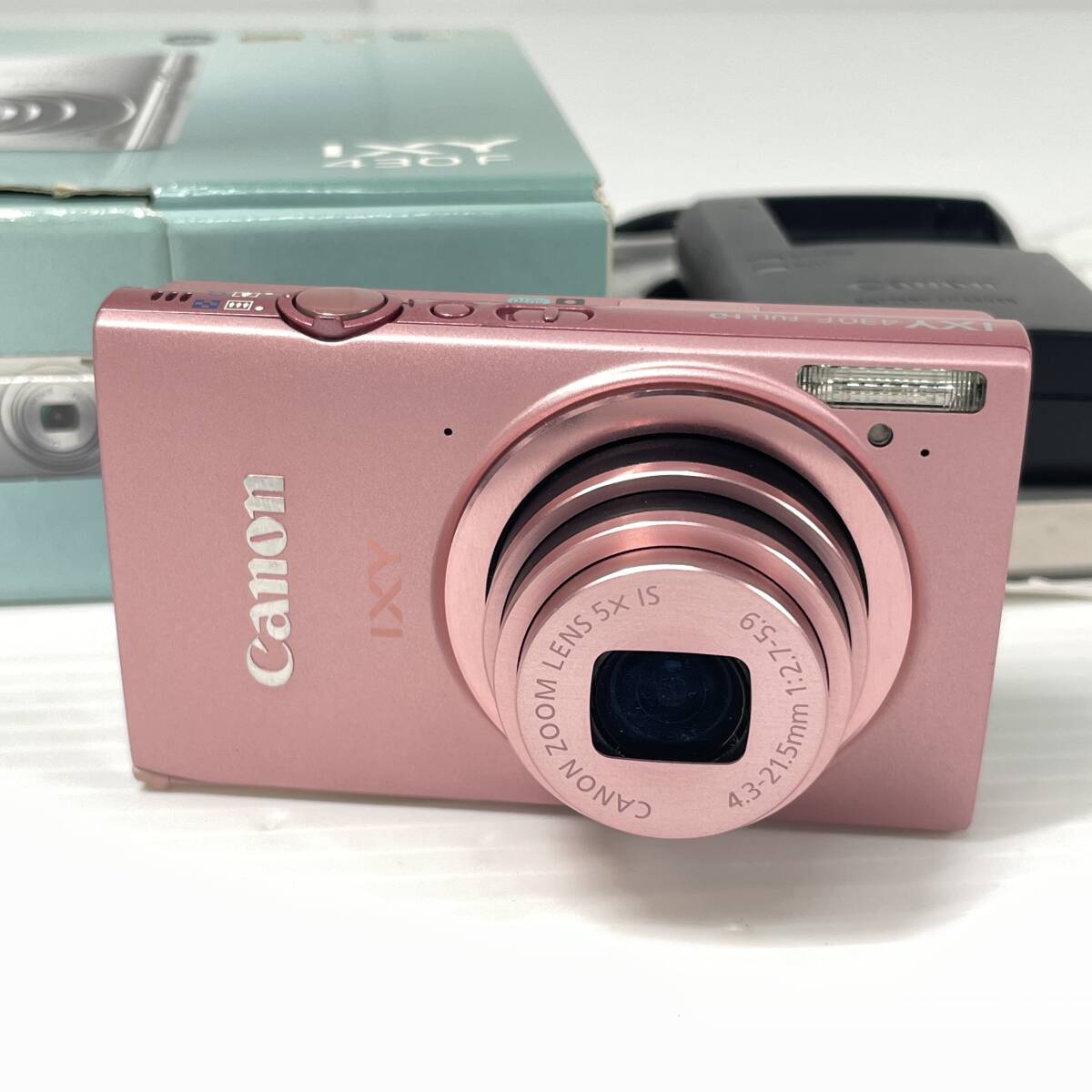 2603M3604 Canon キヤノン コンパクトデジタルカメラ IXY 430F PC1881 通電確認済 箱付
