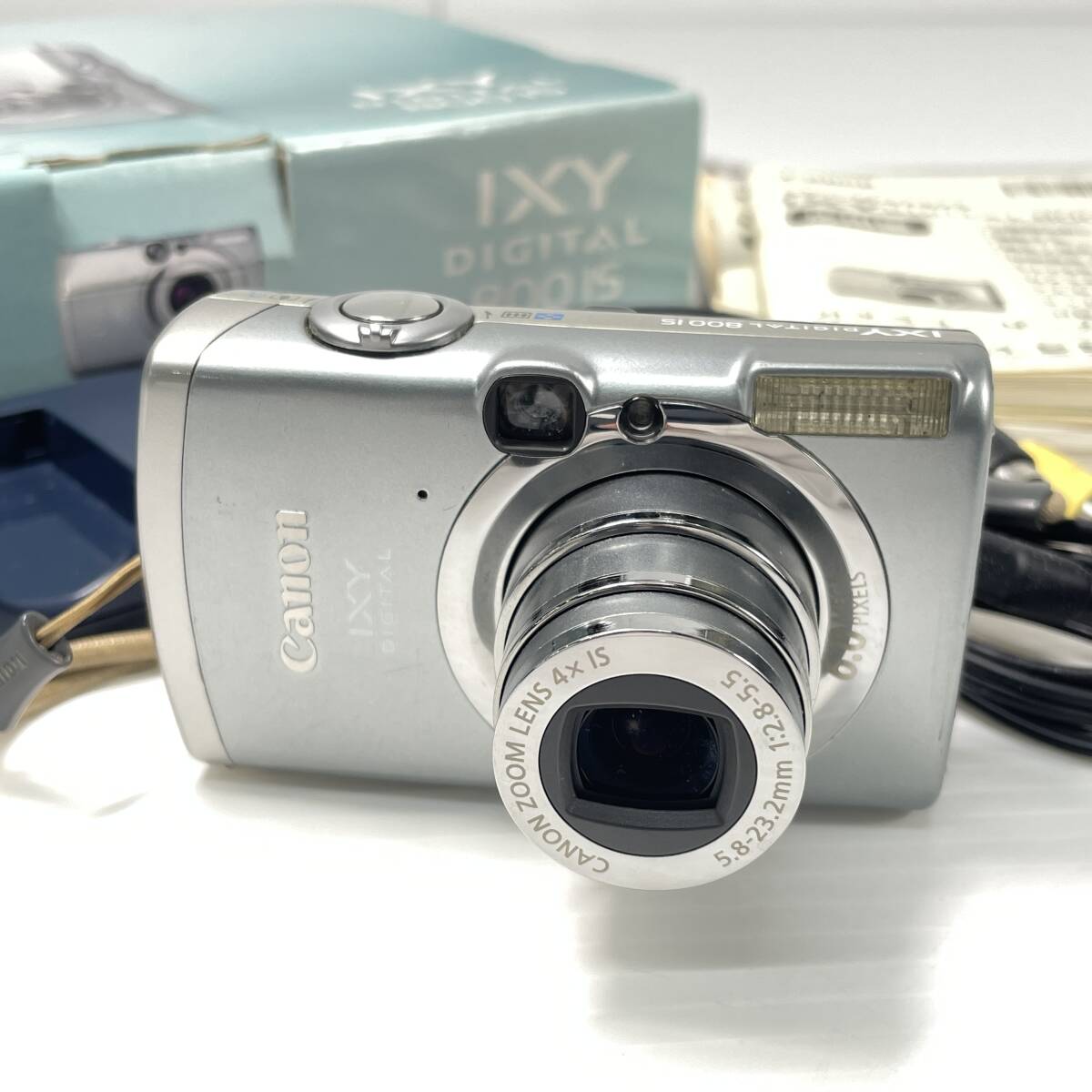 2603M3605 Canon キヤノン　コンパクトデジタルカメラ IXY DIGITAL 800IS PC1176 箱付 現状品