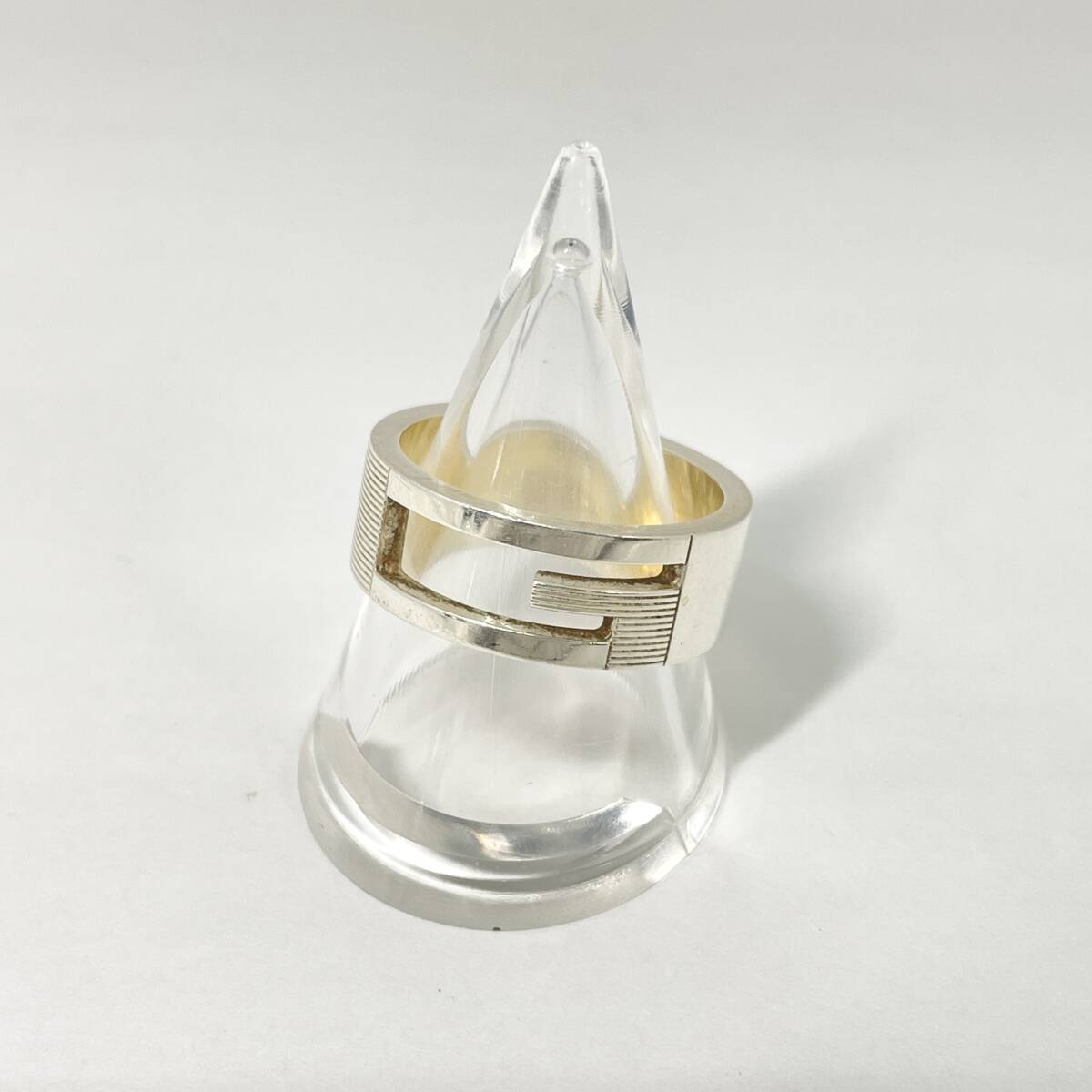 2603M3620 GUCCI グッチ Gリング 指輪 重量約8.7g 925刻印有 サイズ20②