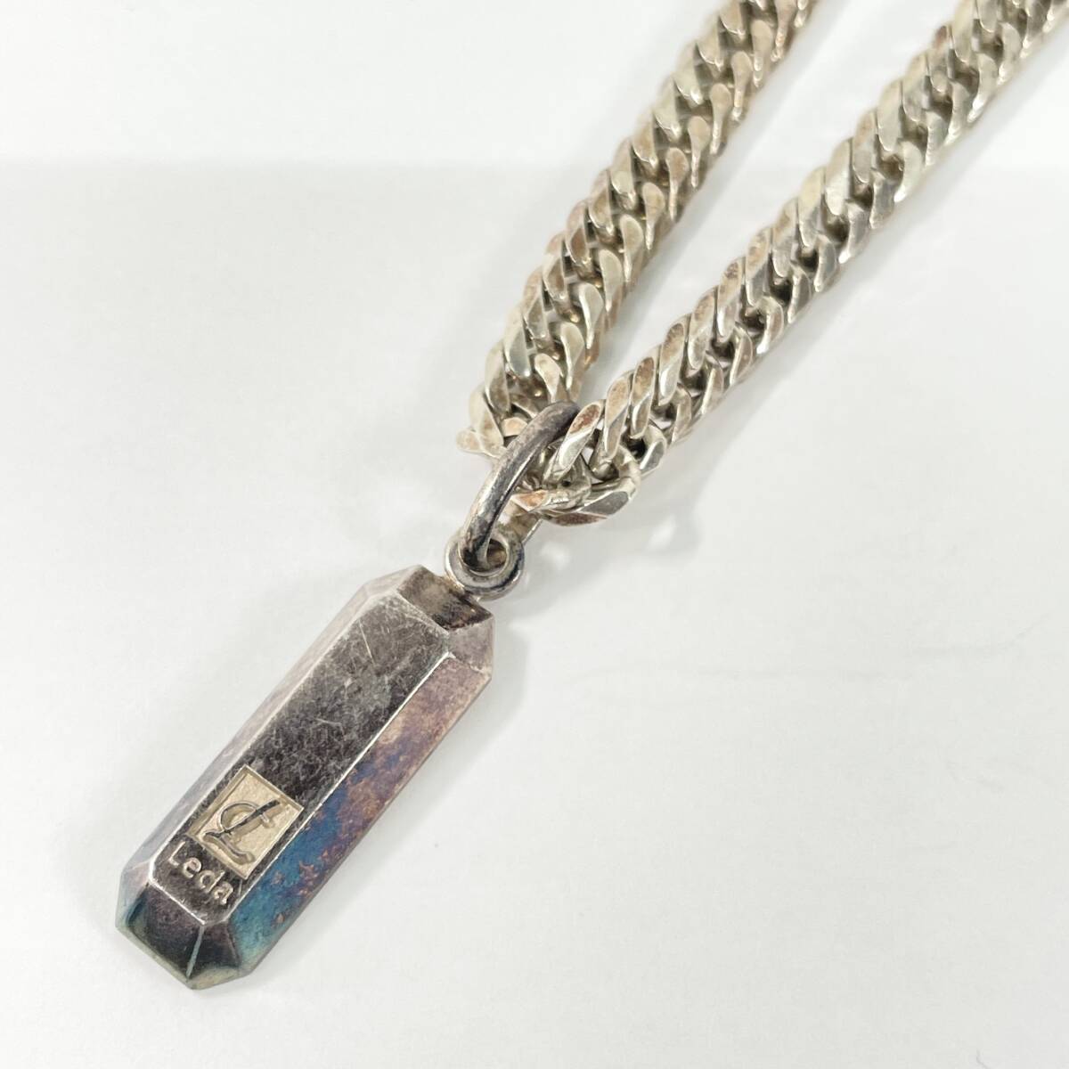 2603M3309 Leda Silma レダシルマ インゴット 喜平チェーン ネックレス 重量約32.6g 全長約55.6cm