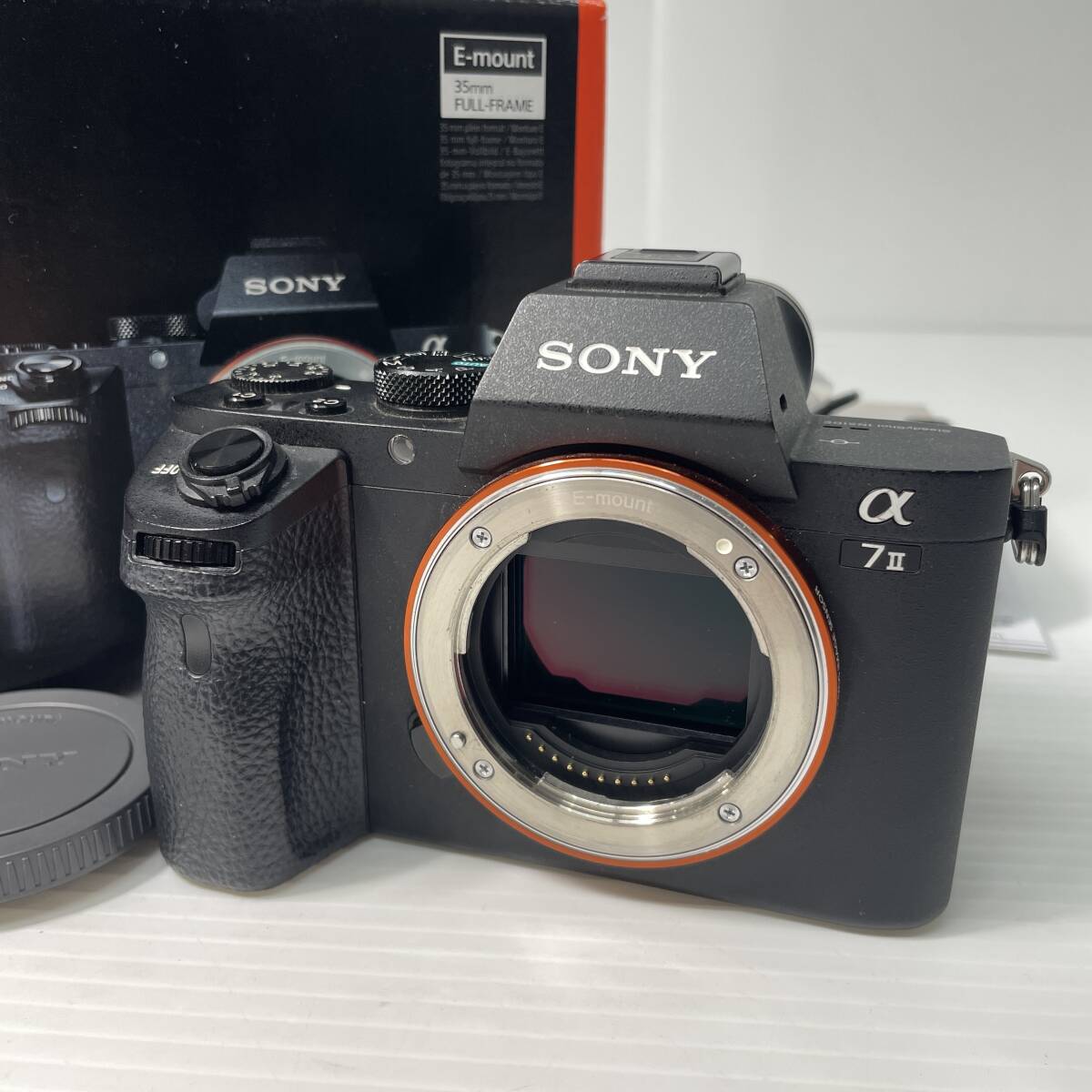 2603M4102 SONY ソニー ミラーレス一眼 α7Ⅱ ILCE-7M2 通電確認済 箱付