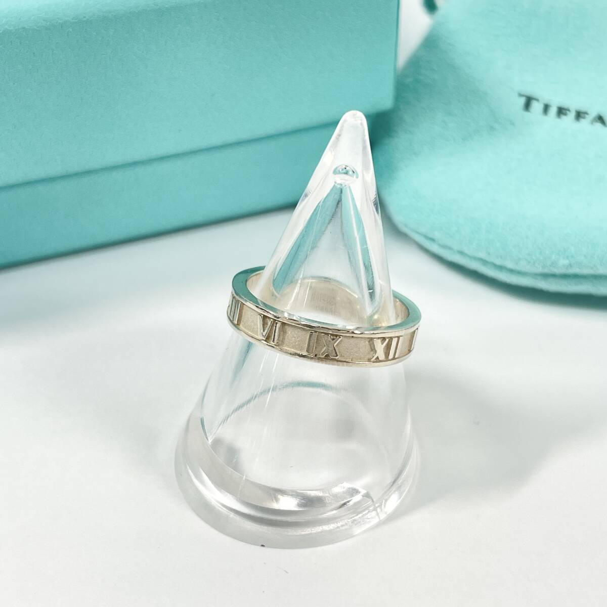 2603M3719 TIFFANY&Co. ティファニー アトラス リング 指輪 重量約3.2g 箱付 925刻印有