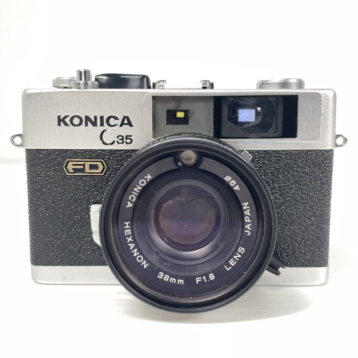 2603M4108 KONICA コニカ フィルムカメラ C35 FD レンズ HEXANON 38mm F1.8 LENS 現状品
