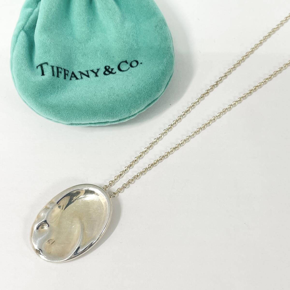 2603M4117 TIFFANY&Co. ティファニー CAPRICORN やぎ座 Ag1000刻印トップ×925刻印チェーン ロングネックレス 重量約13.1g 全長約71.4cm