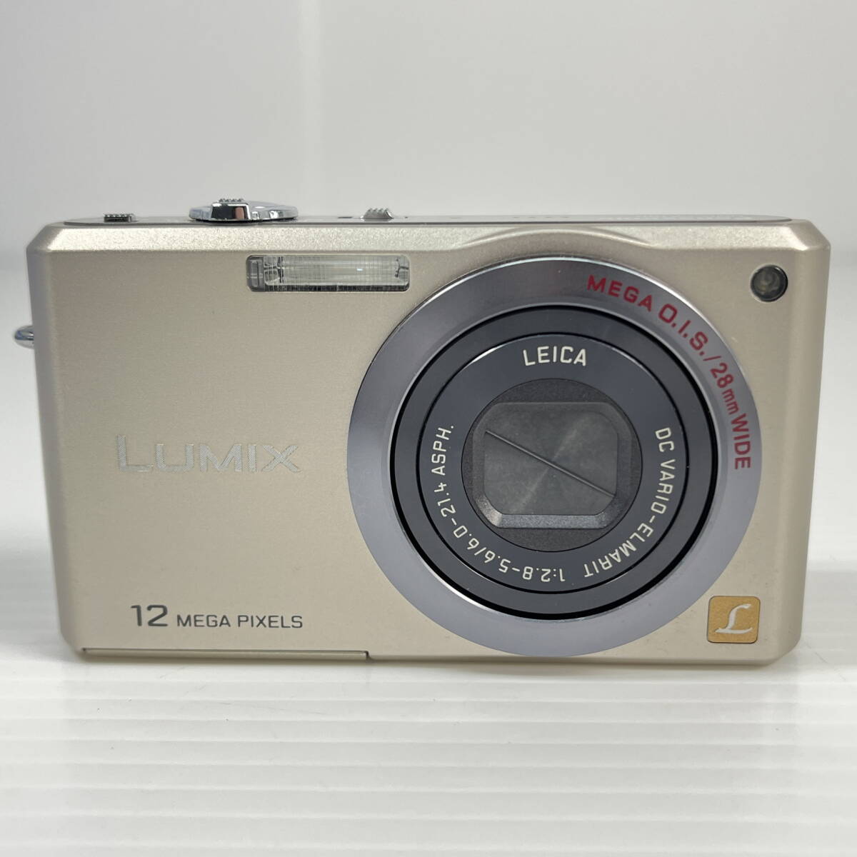 2603M3807 Panasonic パナソニック コンパクトデジタルカメラ LUMIX DMC-FX100 現状品