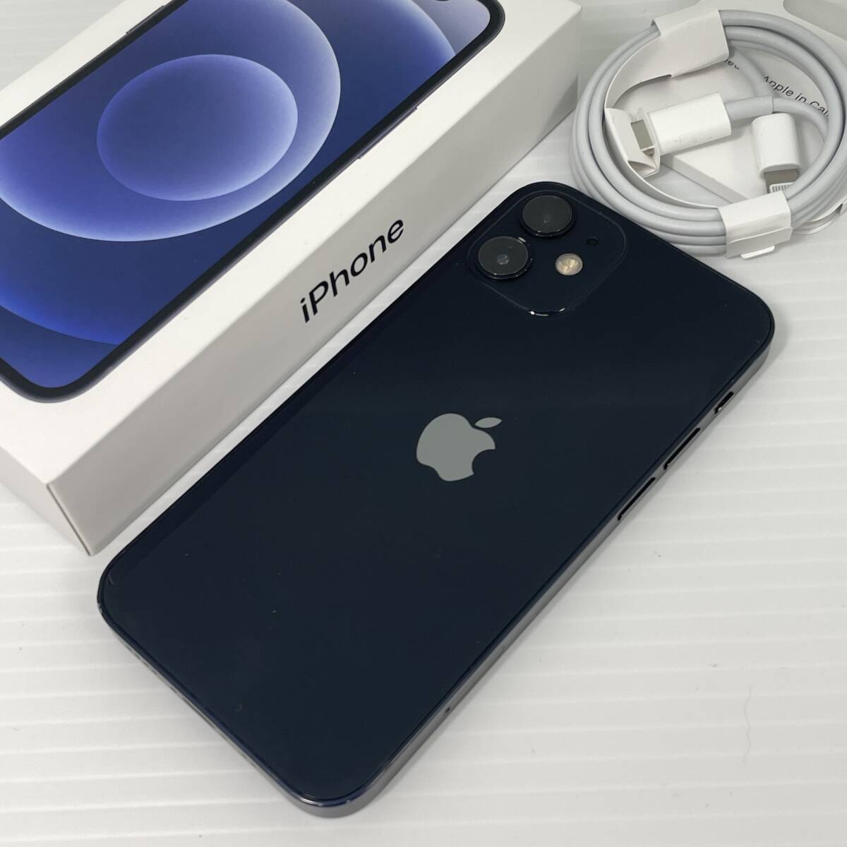 2603M4209 Apple アップル iPhone 12 mini MGDJ3J/A 128GB IMEI docomo：〇判定 SIMフリー 通電確認済 箱付