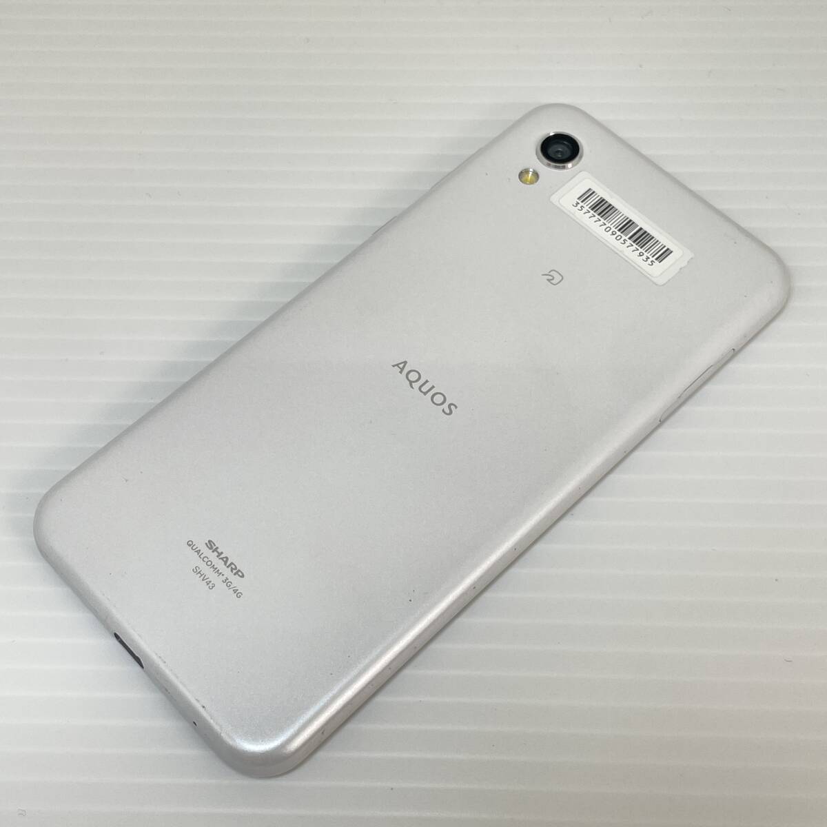 2603M4216 SHARP シャープ AQUOS Sense2 SHV43 32GB IMEI KDDI：〇判定 通電確認済